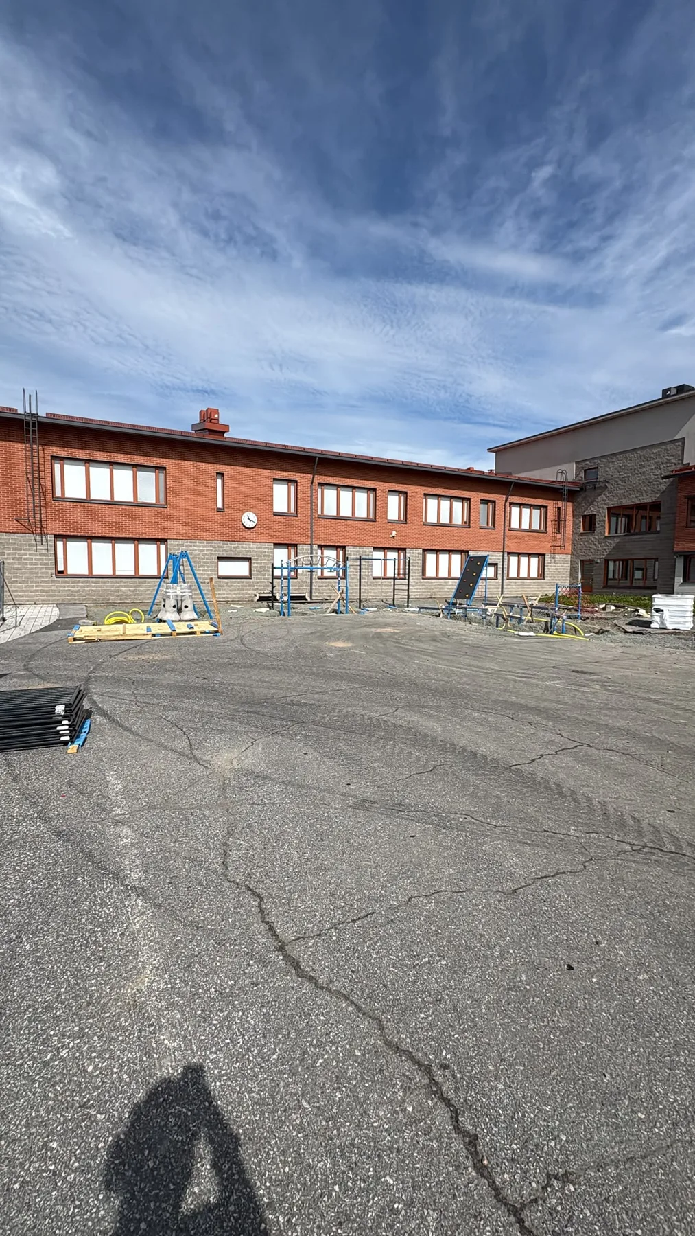 Maaninkajärven koulun peruskorjaustyömaa 4